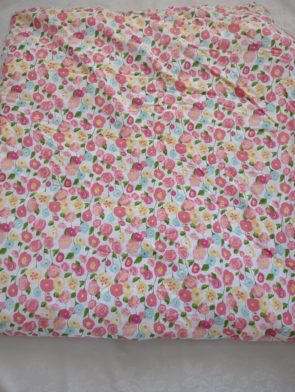Martha Stewart Floral Garden Reversible Comforter Full/ Queen